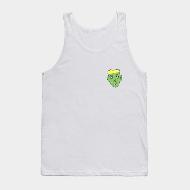 Chyrelle Green Face Tank Top by chyrelle